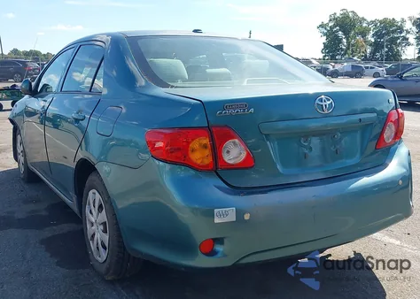 2009 Toyota Corolla Le из США, поврежденный, VIN JTDBL40E69J013913